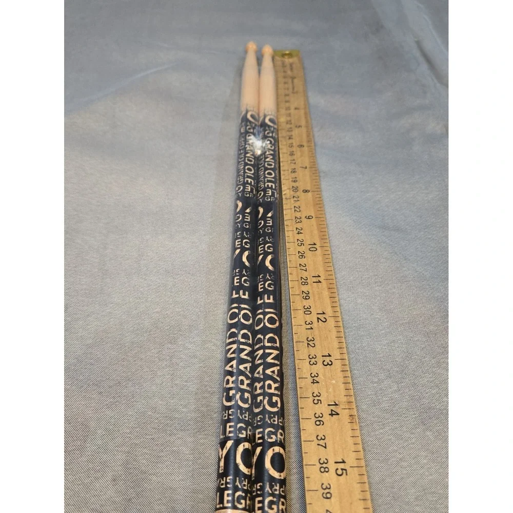 Grand Ole Opry Brand New Souvenir Scattered Logo Wooden Drum Sticks Nashville TN